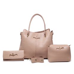 Kit Bolsa Sacola Luxo Nude - Lorena Rodriguez