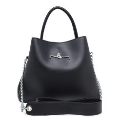 Bolsas Feminina Sacola Flex Preta - Lorena Rodriguez