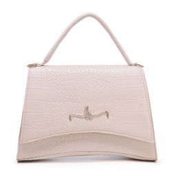 Bolsa Lorena Rodriguez Croco Nude - Lorena Rodriguez