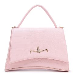 Bolsa Lorena Rodriguez Croco Rosa - Lorena Rodriguez
