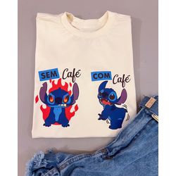 Tee Stitch Café - Bege - LOVE TEE