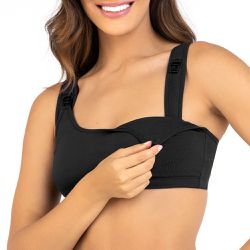 SUTIA TOP AMAMENTAÇÃO PRETO - Love Secret