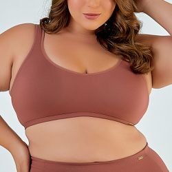 SUTIÃ PLUS TOP MOLDADO BRONZE - Love Secret