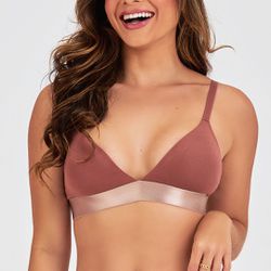 SUTIÃ TOP TRIANGULO BRONZE - Love Secret