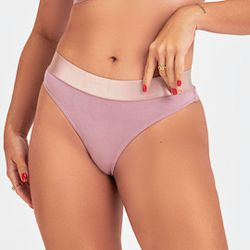 CALCINHA FIO DENTAL ROSA RETRO - Love Secret