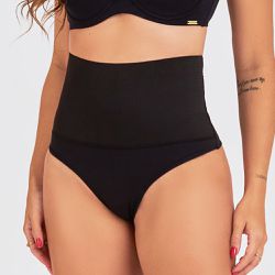 CINTA FIO DENTAL CONTROL PRETO - Love Secret