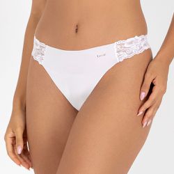 CALCINHA LASER FIO DENTAL BRANCO - Love Secret