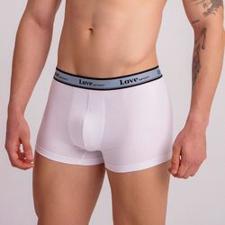 CUECA TRUNK BRANCO - Love Secret