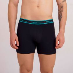 CUECA BOXER PRETO - Love Secret
