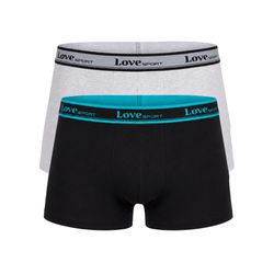 KIT CUECA TRUNK PRETO/MESCLA - Love Secret