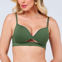 SutiÃ Eleva Verde Militar - Love Secret