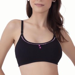 SUTIA TOP COM BOJO REMOVIVEL PRETO - Love Secret