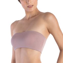 SUTIÃ TOP FAIXA COM BOJO REMOVIVEL ROSA RETRO - Love Secret