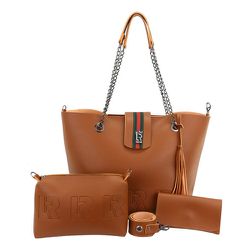 Bolsa Feminina Shopper Grande + Carteira + Necessaire Kit 04 - LR BOLSAS E ACESSÓRIOS