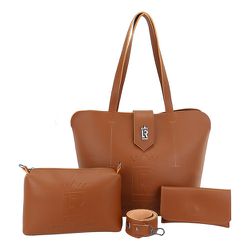 Bolsa Feminina Shopper Shopbag + Necessaire +carteira Kit 05 - LR BOLSAS E ACESSÓRIOS