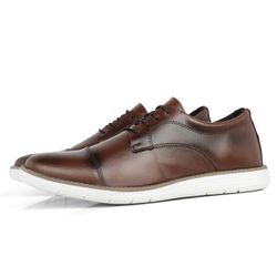 Sapato Social Masculino Oxford Casual Trabalho Esc... - Lucari Calçados