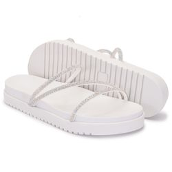 Papete Feminina Birken com Strass - 2612 - Lucari Calçados