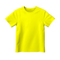 Camiseta Infantil Amarelo - LucasLunny