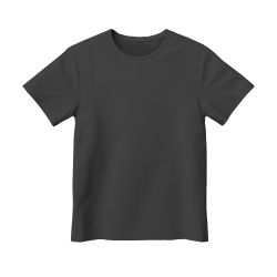 Camiseta Infantil Preta - LucasLunny