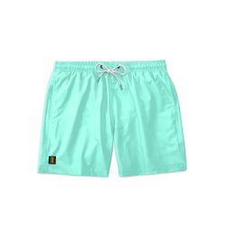 Short Tactel Verde Celeste - LucasLunny