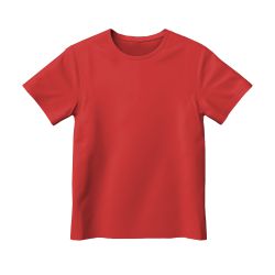 Camiseta Infantil Vermelho - LucasLunny