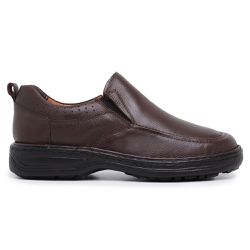 Sapato Masculino Luflex Couro Legítimo – Calce Fác... - Luflex Conforto