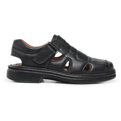  Sandália Masculina em Couro Legítimo Luflex – Lev... - Luflex Conforto