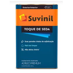 Tinta Acrílica Premium Toque de Seda Branco Acetin... - Luidar Tintas