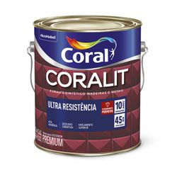 Esmalte Sintético Coralit Ultra Resistência Fosco ... - Luidar Tintas