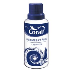 Corante Base Água Coral 50ml - Luidar Tintas