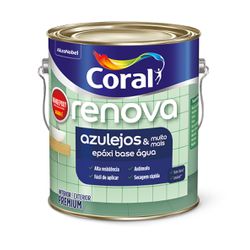 Renova Azulejos Base Água Acetinado Branco Wandepo... - Luidar Tintas