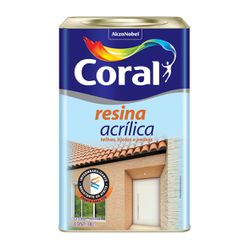 Resina Acrílica Base Solvente Coral 18L - Luidar Tintas