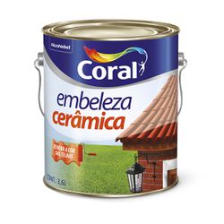 Tinta Cerâmica Embeleza Coral 3,6L - Luidar Tintas