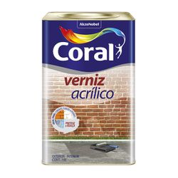 Verniz Acrílico Incolor Coral 18L - Luidar Tintas