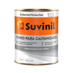 Fundo Galvanizado Base Solvente Suvinil 900ml - Luidar Tintas