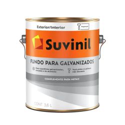 Fundo Galvanizado Base Solvente Suvinil 3,6L - Luidar Tintas