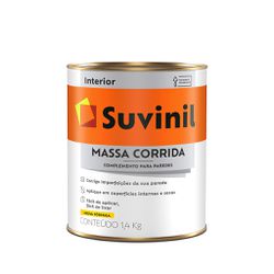 Massa Corrida Suvinil 1,4Kg - Luidar Tintas