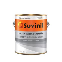  Massa Para Madeira Suvinil 3,6L - Luidar Tintas