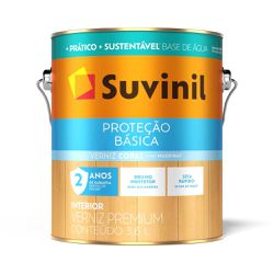 Verniz Base Água Proteção Básica Brilhante Suvinil... - Luidar Tintas