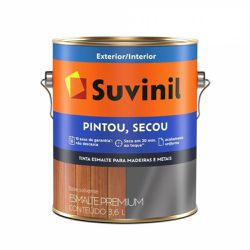 Esmalte Pintou Secou Brilhante Suvinil 3,6L - Luidar Tintas