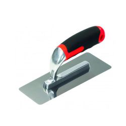 Desempenadeira de Aço Inox Trapezio Chanfrado Para... - Luidar Tintas
