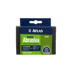 Esponja Abrasiva Alta 50/80 ATLAS - Luidar Tintas