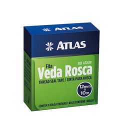 Fita Veda-Rosca 12MMX10M AT2610 ATLAS - Luidar Tintas