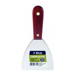 Espatula de Aço Inox 10 cm 6155/16 ATLAS - Luidar Tintas