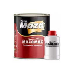 Kit Tinta Preto Fosco Vinílico Maza 900ml - Luidar Tintas