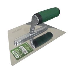 Desempenadeira Inox Trapezoidal Lisa 23,5X13CM NAU... - Luidar Tintas
