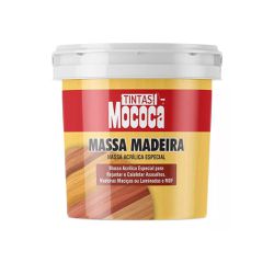 Massa para Madeira Mococa 1,3kg - Luidar Tintas