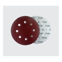 Disco De Lixa 240 180MM 8 Furos NAUBER - Luidar Tintas