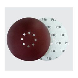Pac 5 Discos De Lixa 080 225MM 8 Furos NAUBER - Luidar Tintas