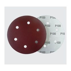 Pac 5 Discos De Lixa 100 225MM 6 Furos NAUBER - Luidar Tintas